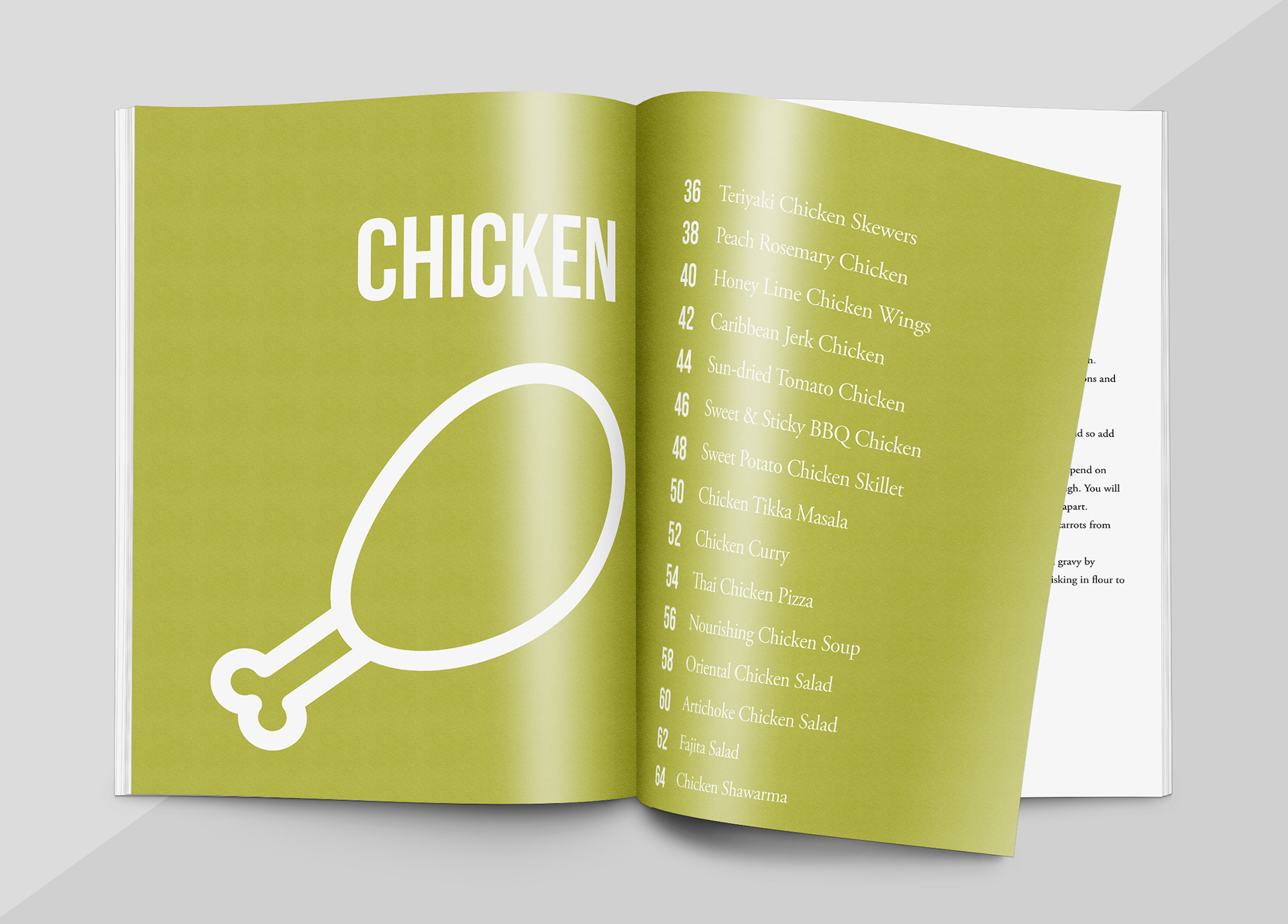 Cookbook Made From Scratch Visually Impaired Designer